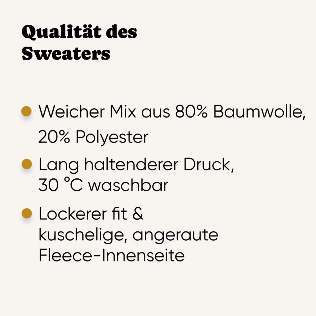 Personalisierter Lineart Pullover mit Foto – Stoff und Druck im Detail